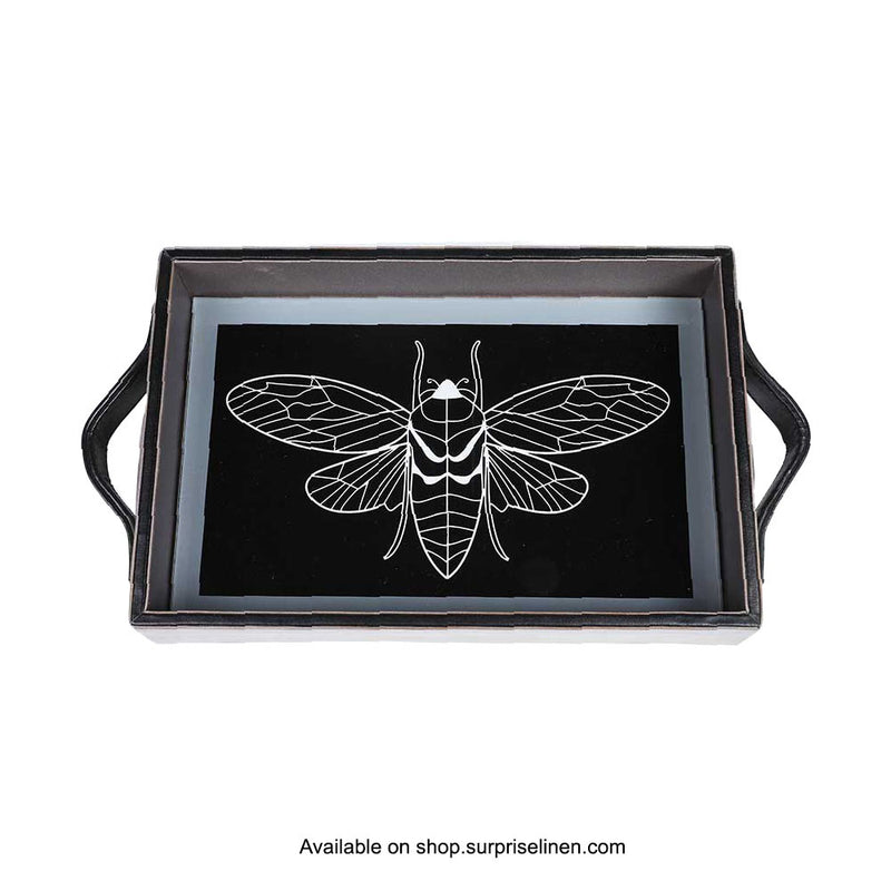 Surprise Home - Etonner Dragon Fly 3 Pcs Bath Set (Charcoal Black)