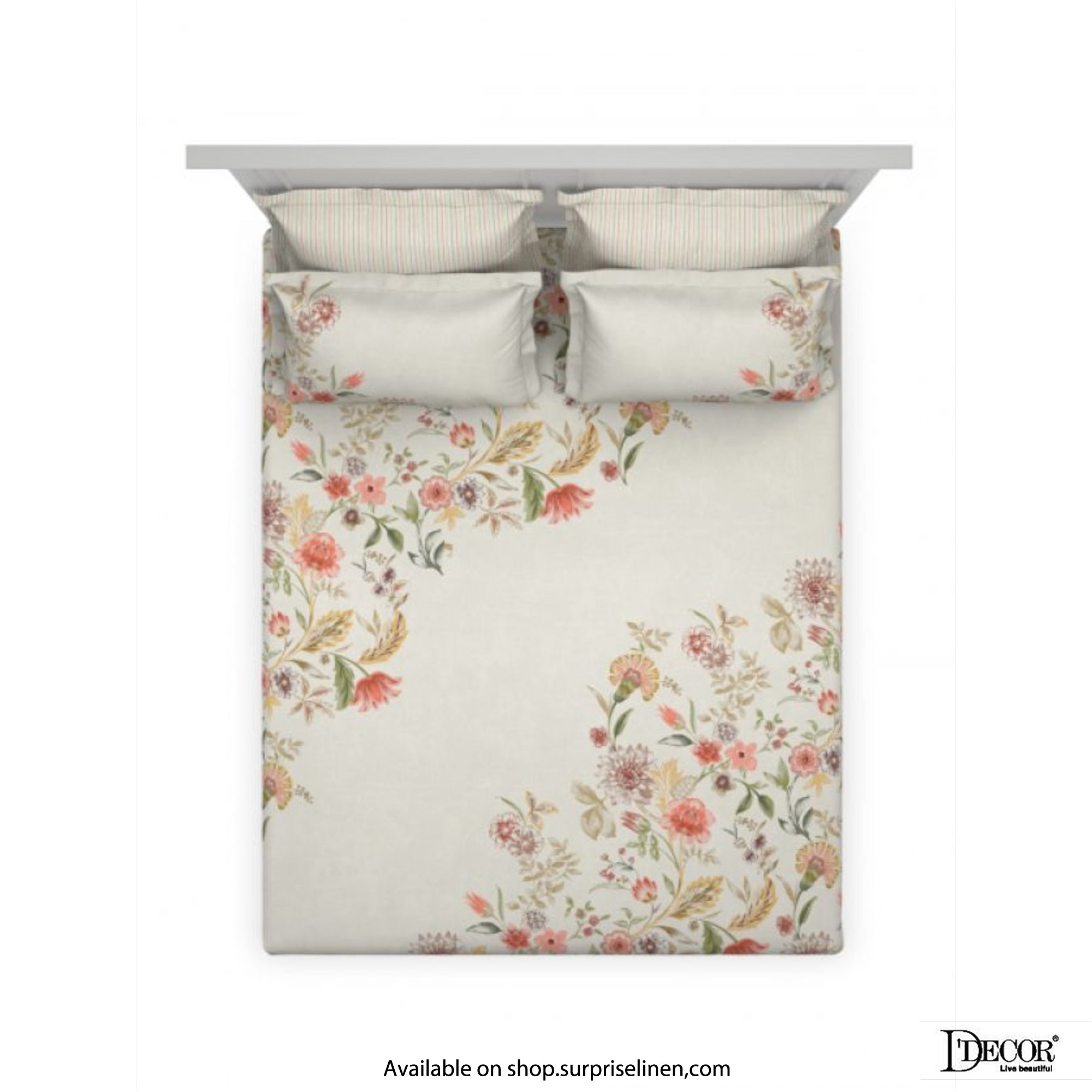 D'Decor - Orion Collection 100% Cotton Irish Bedsheet Set