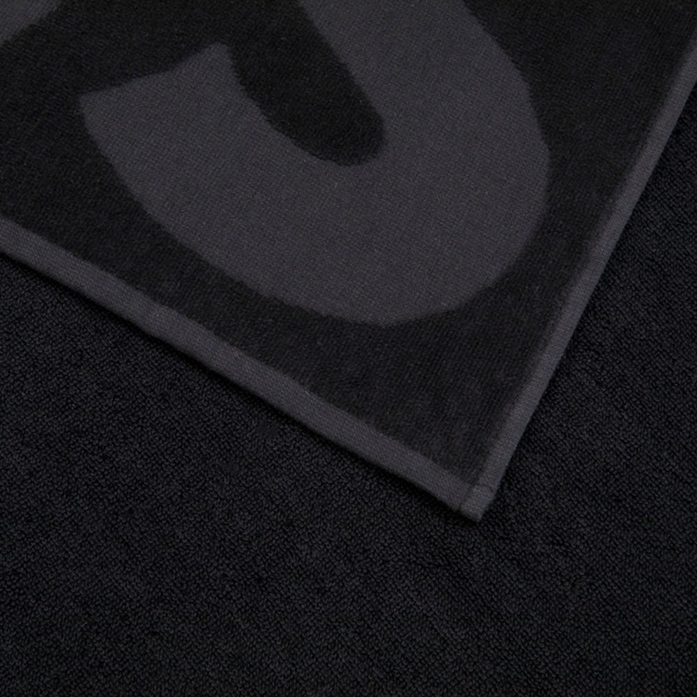 Hugo Boss - Border Logo 350 GSM 100% Cotton Towel (Black)