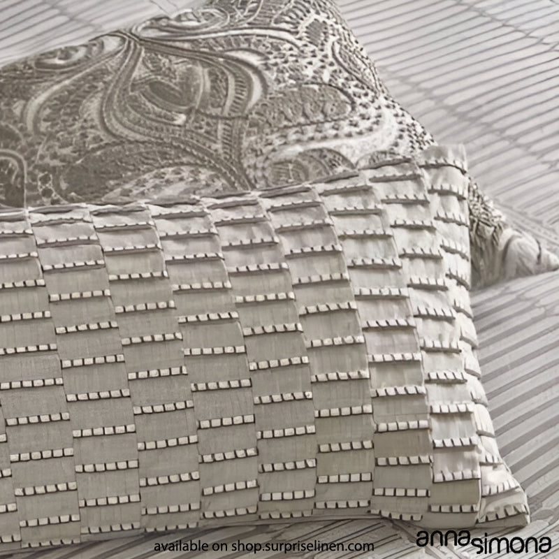 Anna Simona - Oracle 7 Pcs Linen Duvet Ensemble Set