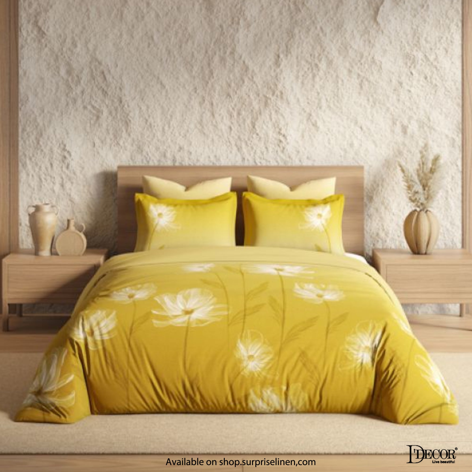 D'Decor - Orion Collection 100% Cotton Dewdrop Bedsheet Set