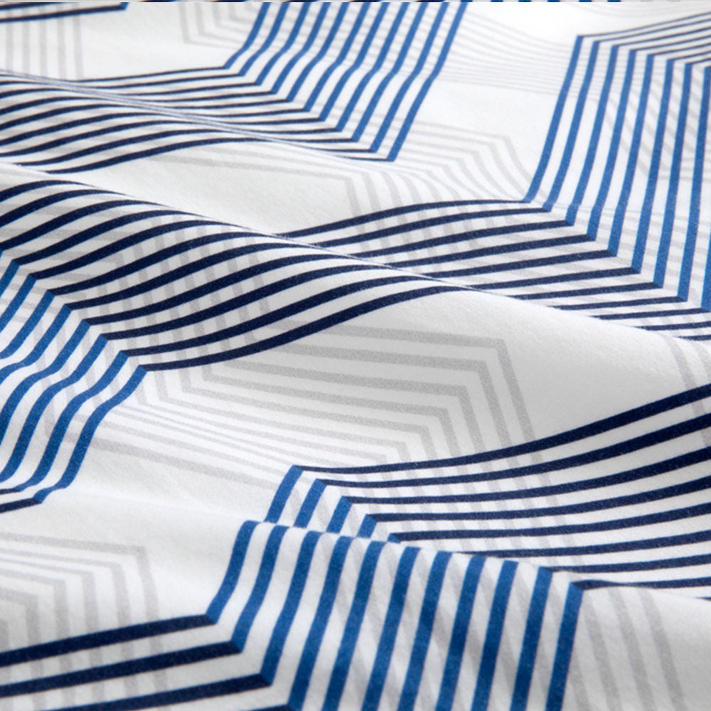 Lacoste - Weave 300 TC Sateen 100% Organic Cotton Duvet Cover