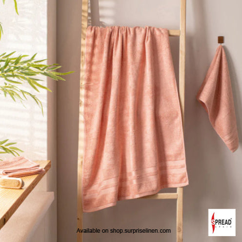 Spread Spain - Lightweight Luxury with Superior Absorbency The Bamboo Bath Towel (Pink)