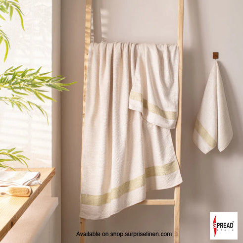 Spread Spain - Lightweight Luxury with Superior Absorbency The Bamboo Bath Towel (Ivory)