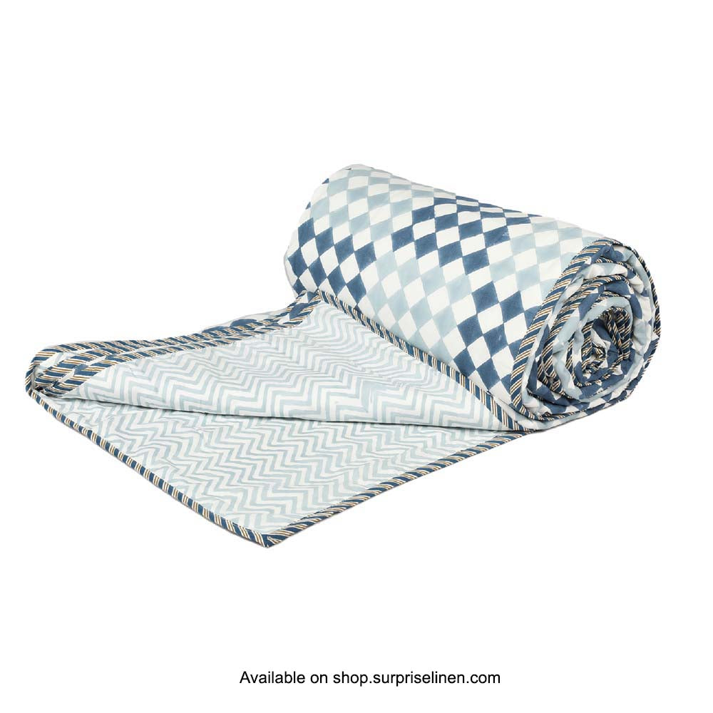 Surprise Home - Etonner Vintage Collection 100% Cotton Double Dohar (Checker)