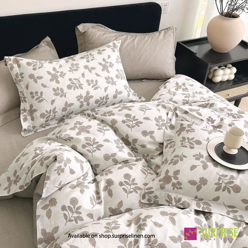Urban Blocks Charcoal Grey four-piece comforter set