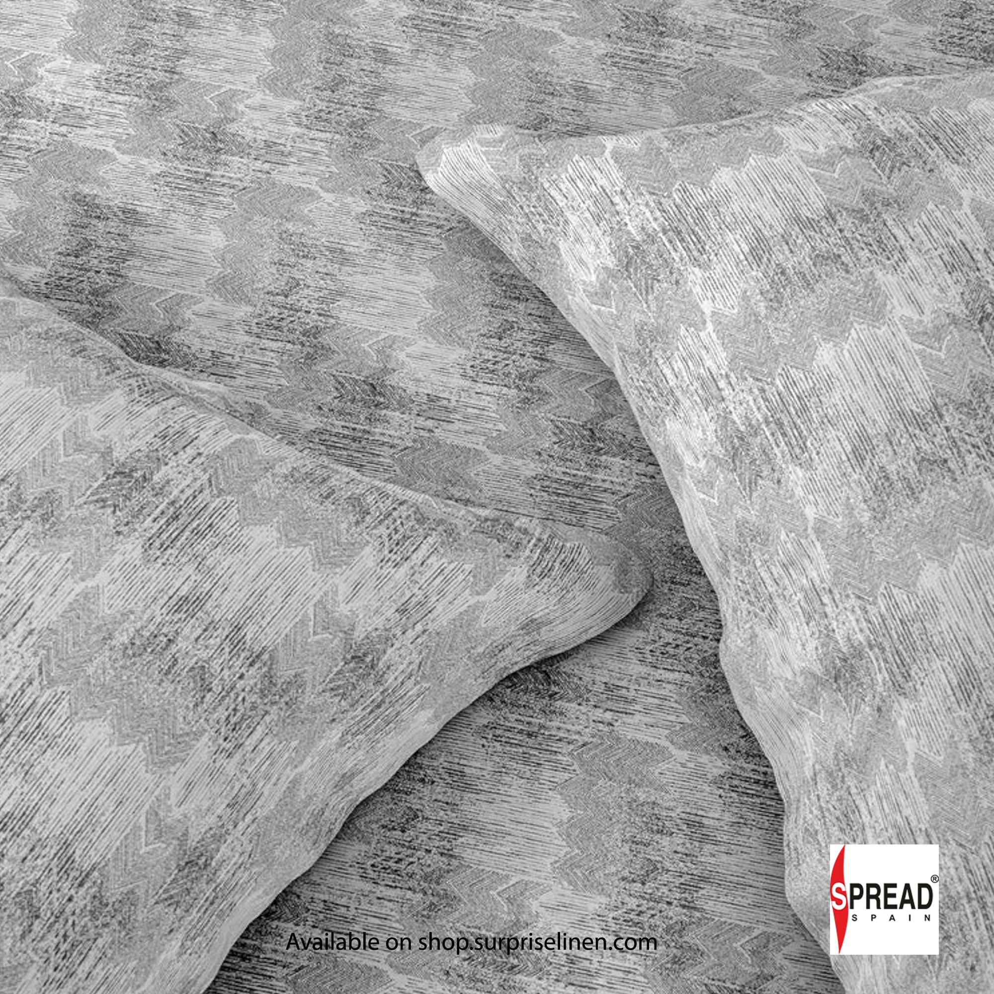 Spread Spain - 700 TC Italian Couture Luxury Bedsheet Set (Dark Grey)