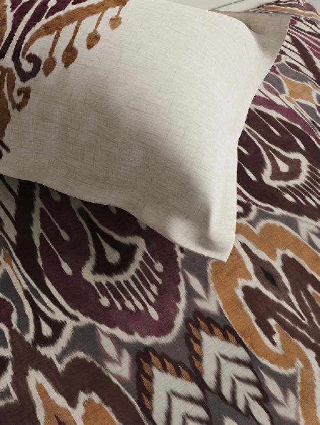 D'Decor- Premier Collection 100% Cotton Ethnic Glow King Size Bed Sheet Set