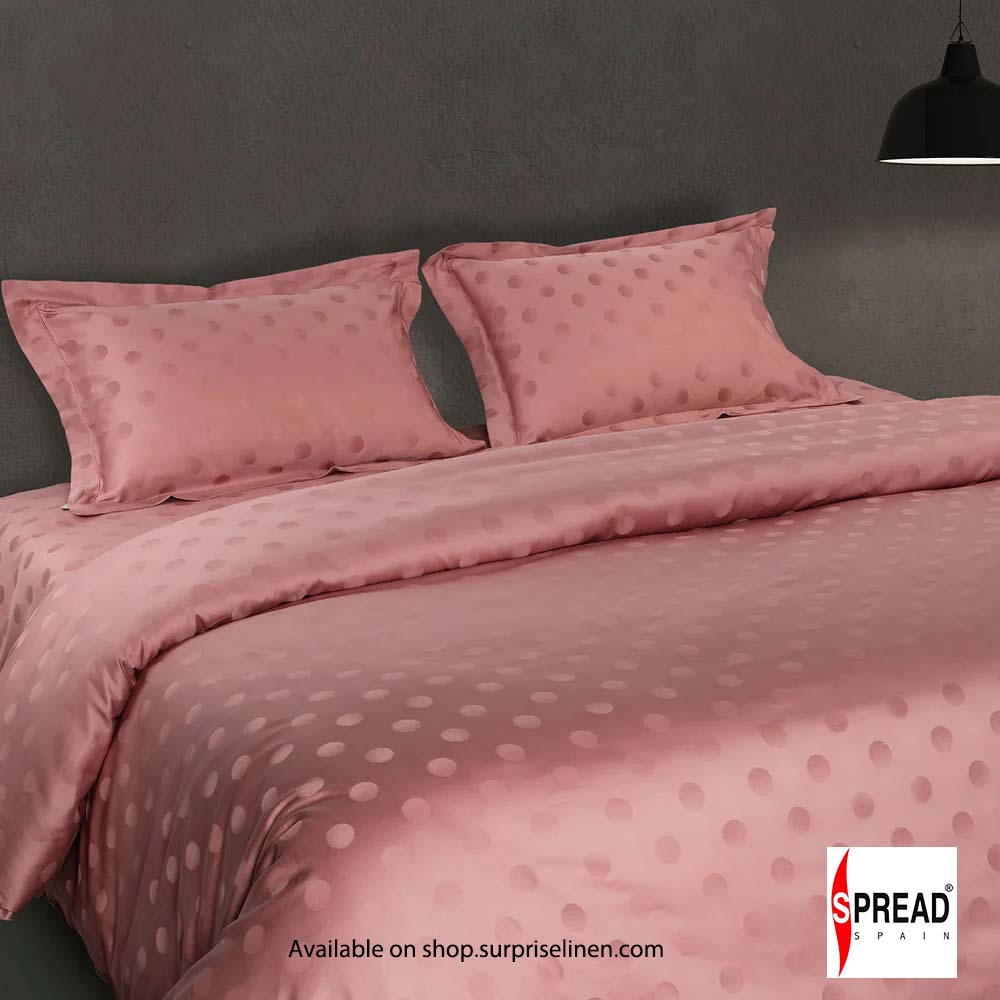 Spread Spain - Italian Jacquard Collection 750 Thread Count Bed Sheet Set (Salmon)