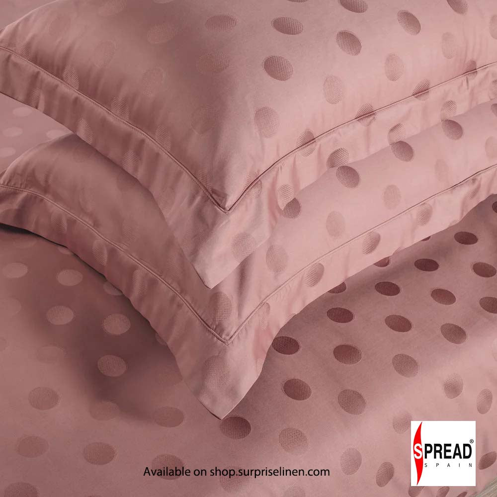 Spread Spain - Italian Jacquard Collection 750 Thread Count Bed Sheet Set (Salmon)