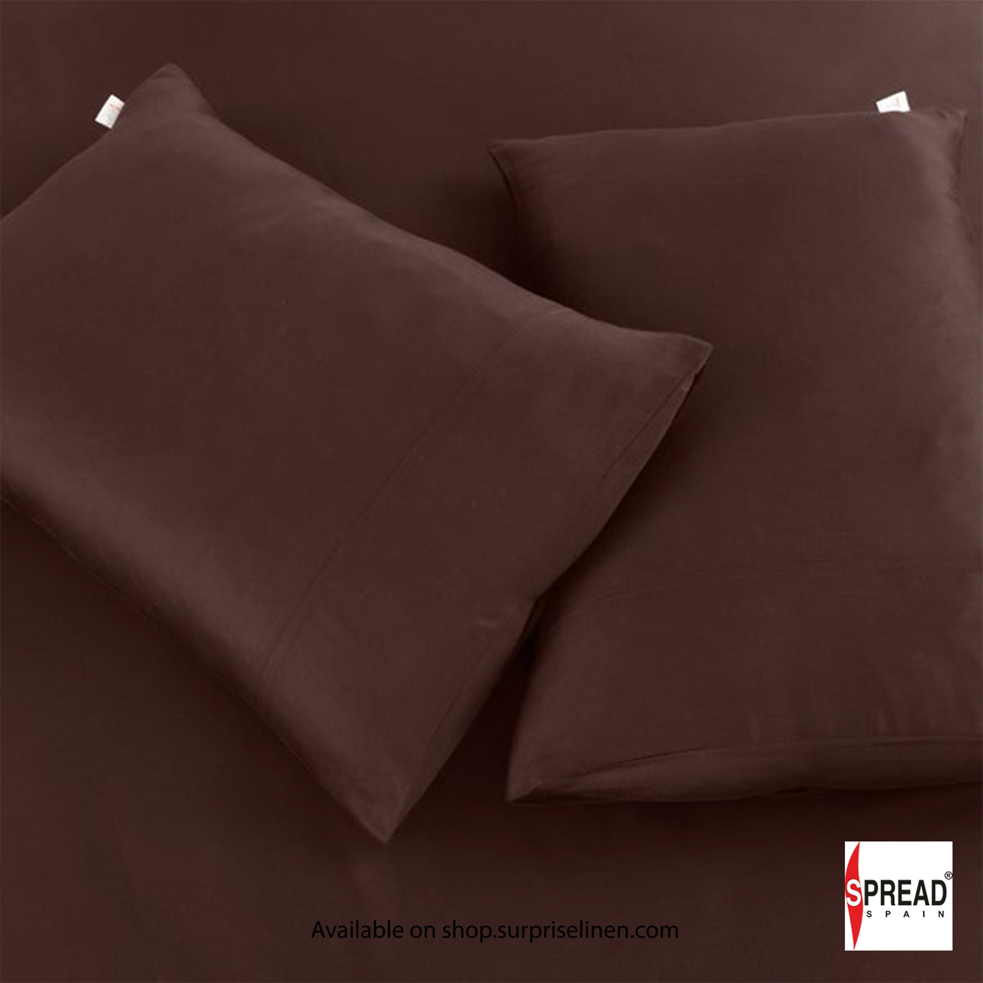 Spread Spain - Madison Avenue Collection 400 Thread Count 100% Cotton Bedding Set (Choco)