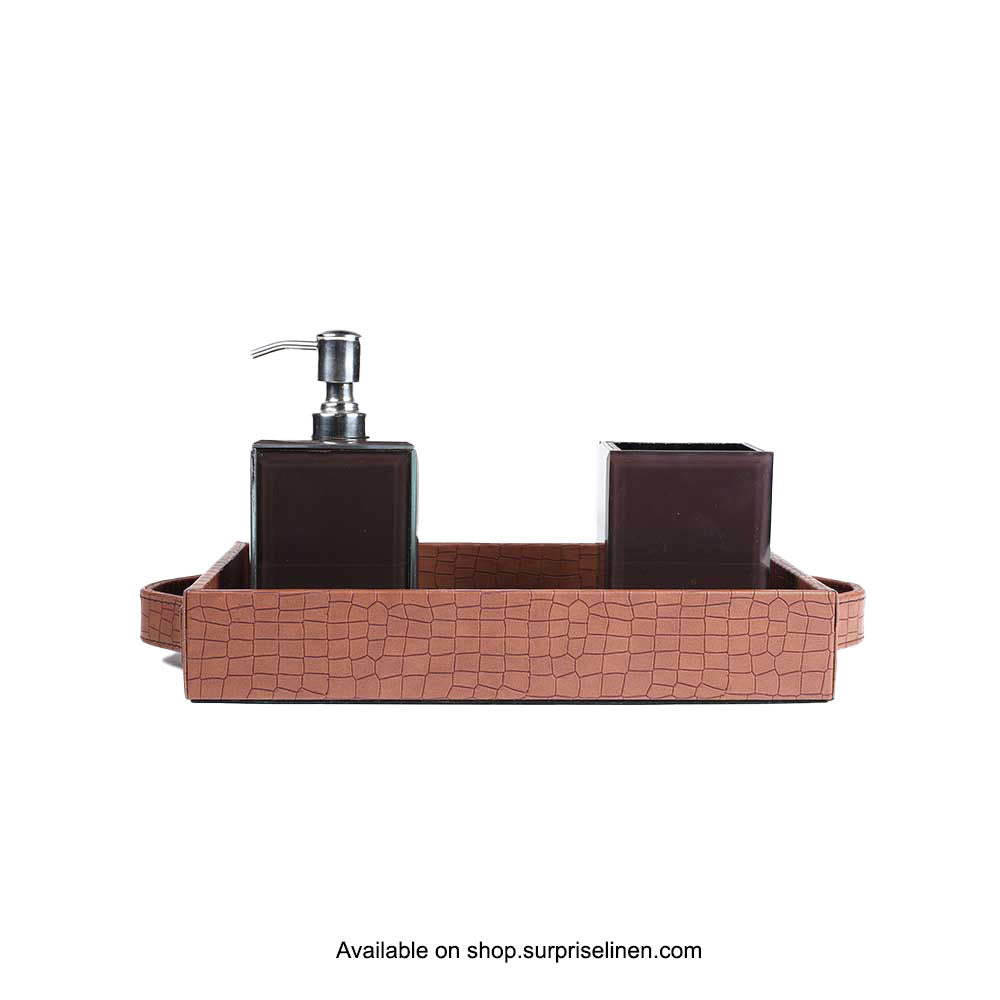 Surprise Home - Etonner Dragon Fly 3 Pcs Bath Set (Beige)
