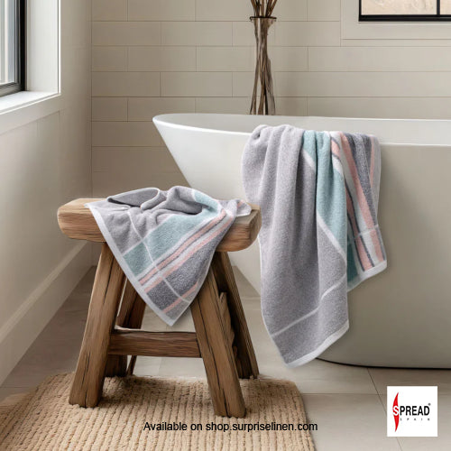 Spread Spain - Lightweight Luxury with Superior Absorbency The Bamboo Bath Towel (Ash)