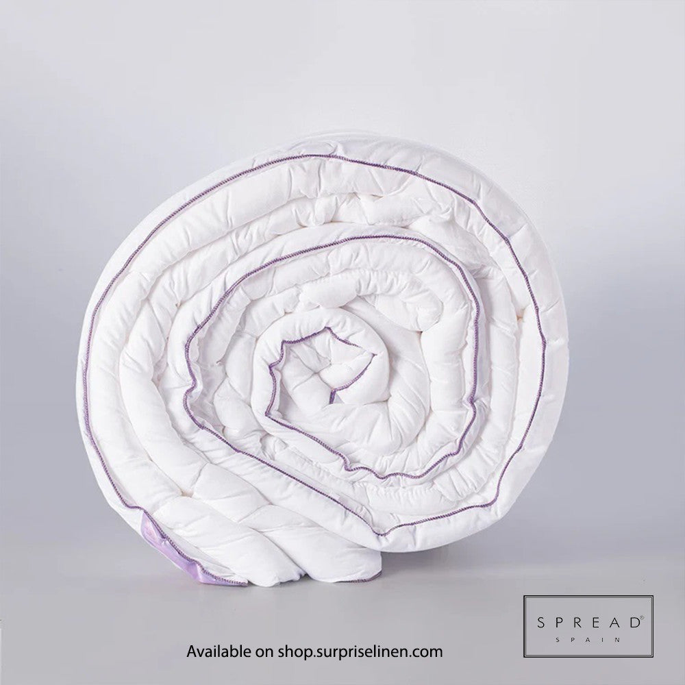 Spread Spain - Lavender All Season Quilt, Comforter - 200 GSM OEKO Certified