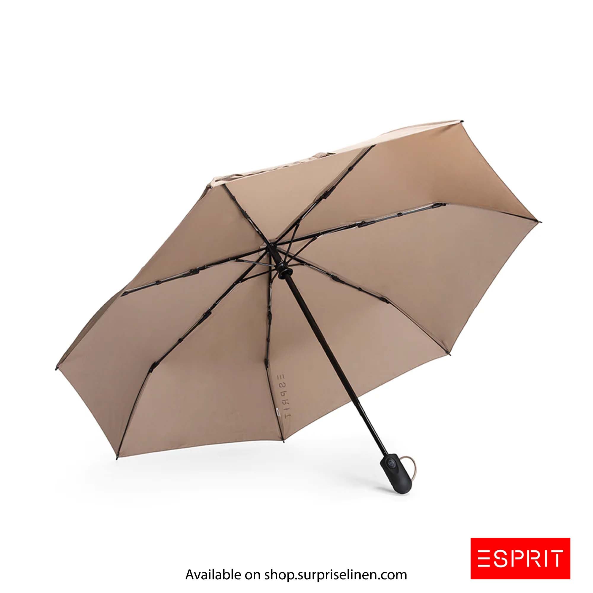 Esprit - Classic Solid Collection Easymatic Umbrella (Taupe Grey)