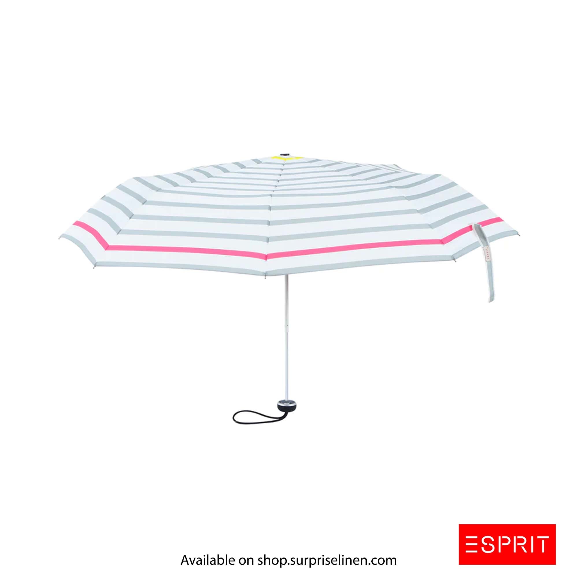 Esprit - Abstract Collection Mini Umbrella (White Stripe)