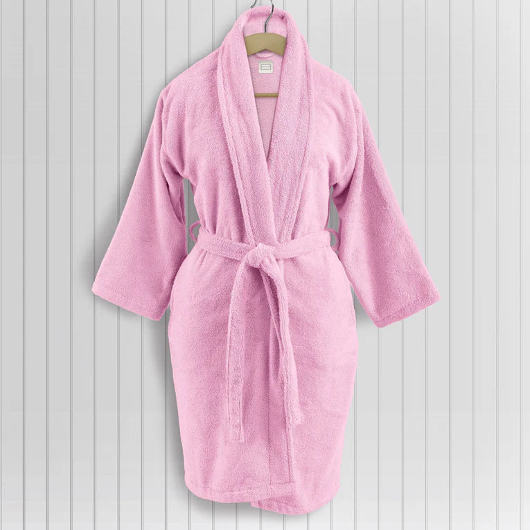 Spread Spain - Roman Bathrobe Collection Highly Absorbent & Soft Bathrobe (Pink)