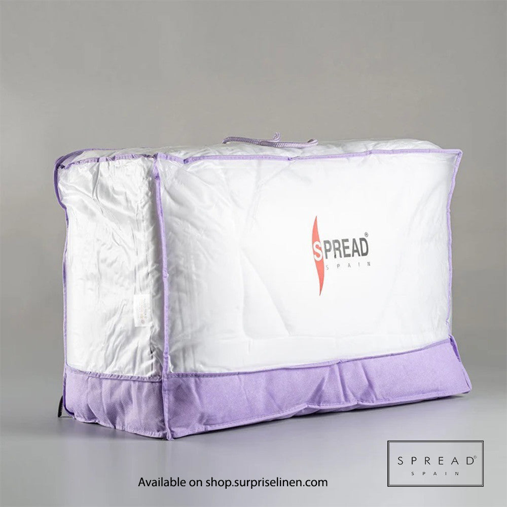 Spread Spain - Lavender All Season Quilt, Comforter - 200 GSM OEKO Certified