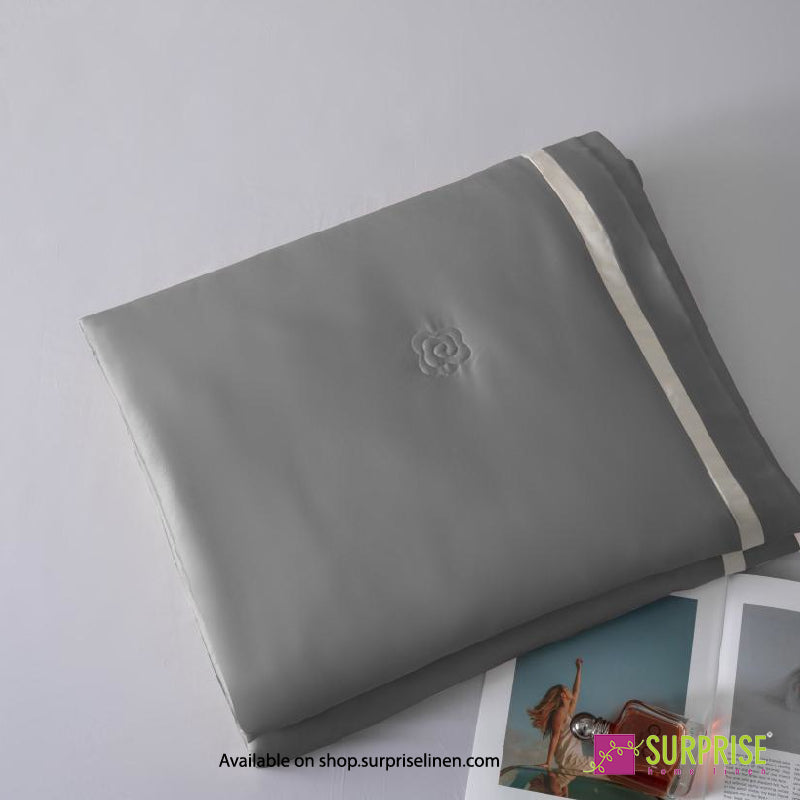 Surprise Home - Blenza Collection Tencel Comforter (Charcoal Grey)