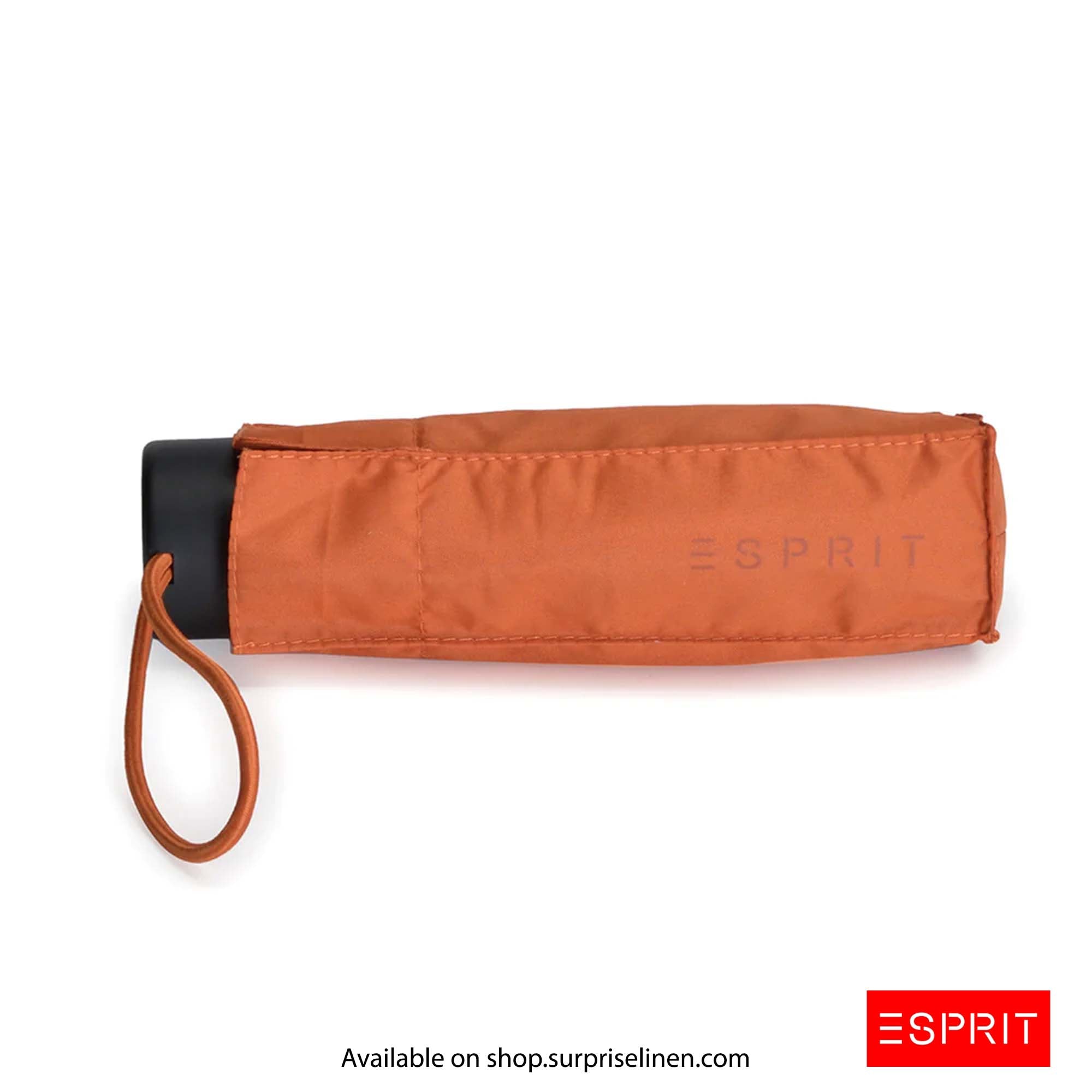 Esprit - Classic Solid Collection Mini Umbrella (Burn Orange)