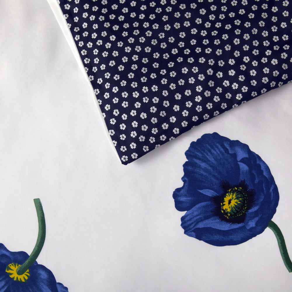 Kenzo - Koqelico 550 GSM 100% Organic Cotton Duvet Cover (Navy)