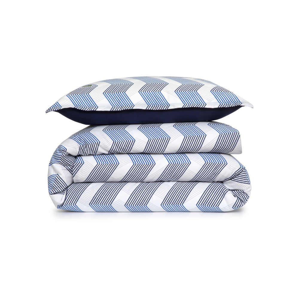 Lacoste - Weave 300 TC Sateen 100% Organic Cotton Duvet Cover