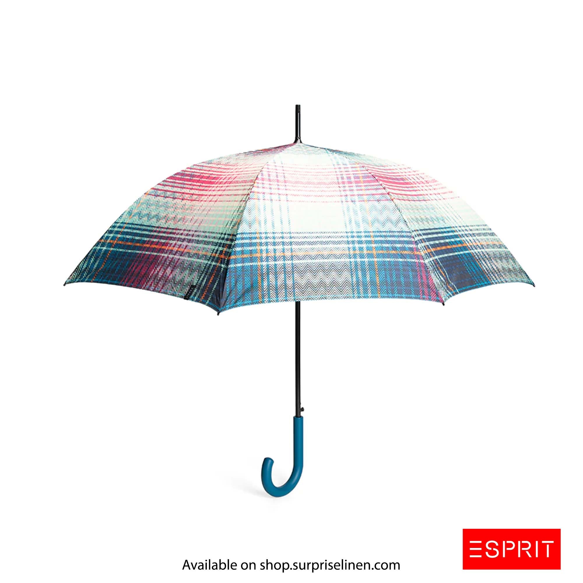 Esprit - Abstract Collection Long AC Umbrella (Ocean Depths)