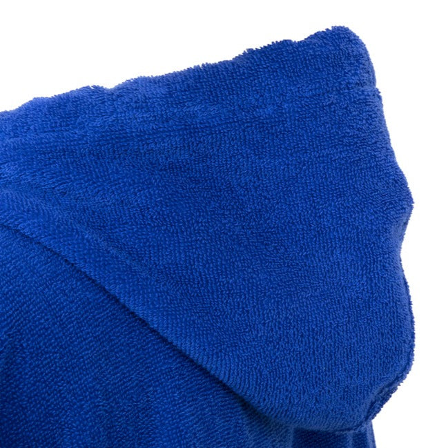Lacoste - L Wave 350 GSM 100% Organic Cotton Poncho (Cobalt)