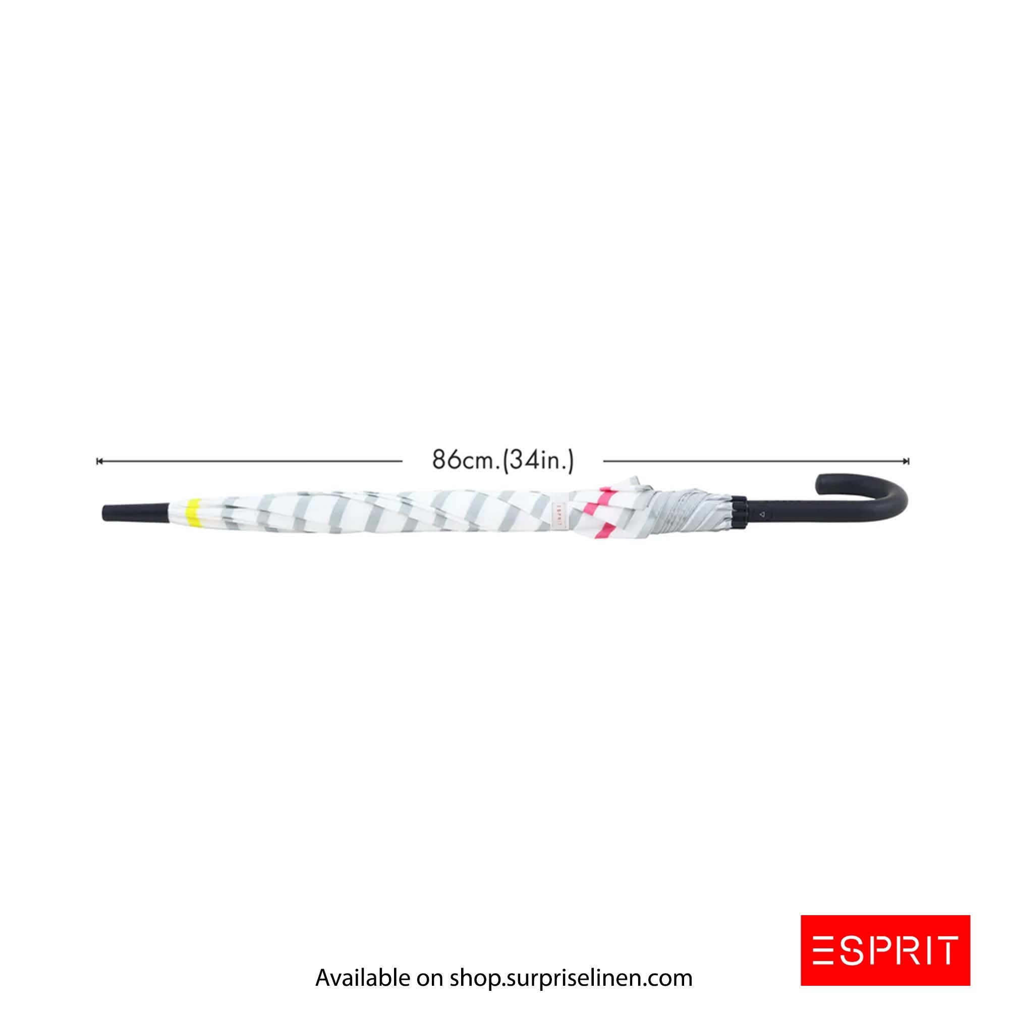 Esprit - Abstract Collection Long AC Umbrella (White)