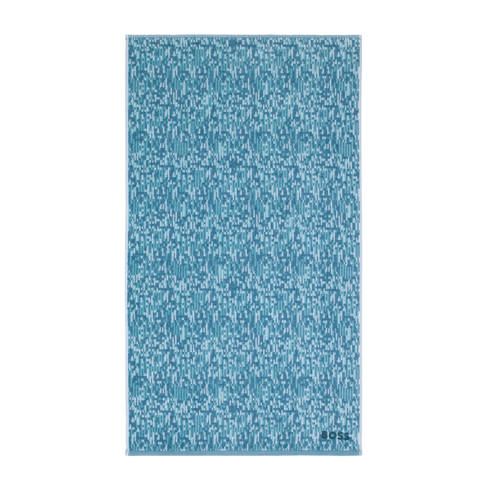 Hugo Boss - Melli 450 GSM 100% Organic Cotton with Satin Border (Blue)