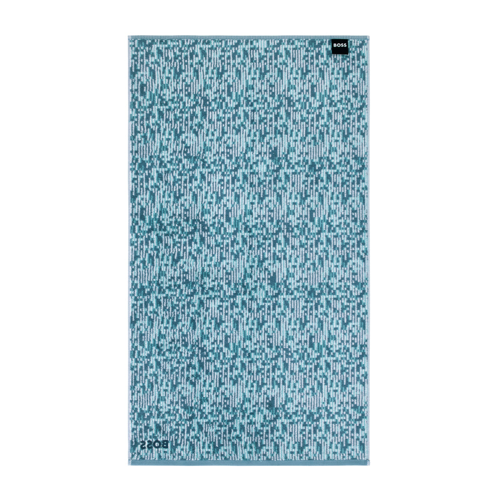 Hugo Boss - Melli 450 GSM 100% Organic Cotton with Satin Border (Blue)