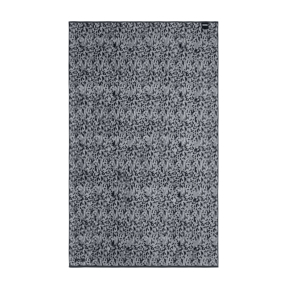 Hugo Boss - Melli 450 GSM 100% Organic Cotton with Satin Border (Grey)