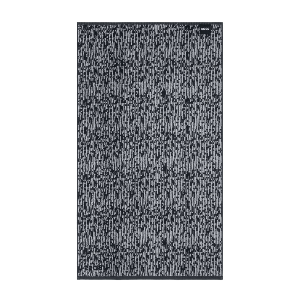 Hugo Boss - Melli 450 GSM 100% Organic Cotton with Satin Border (Grey)