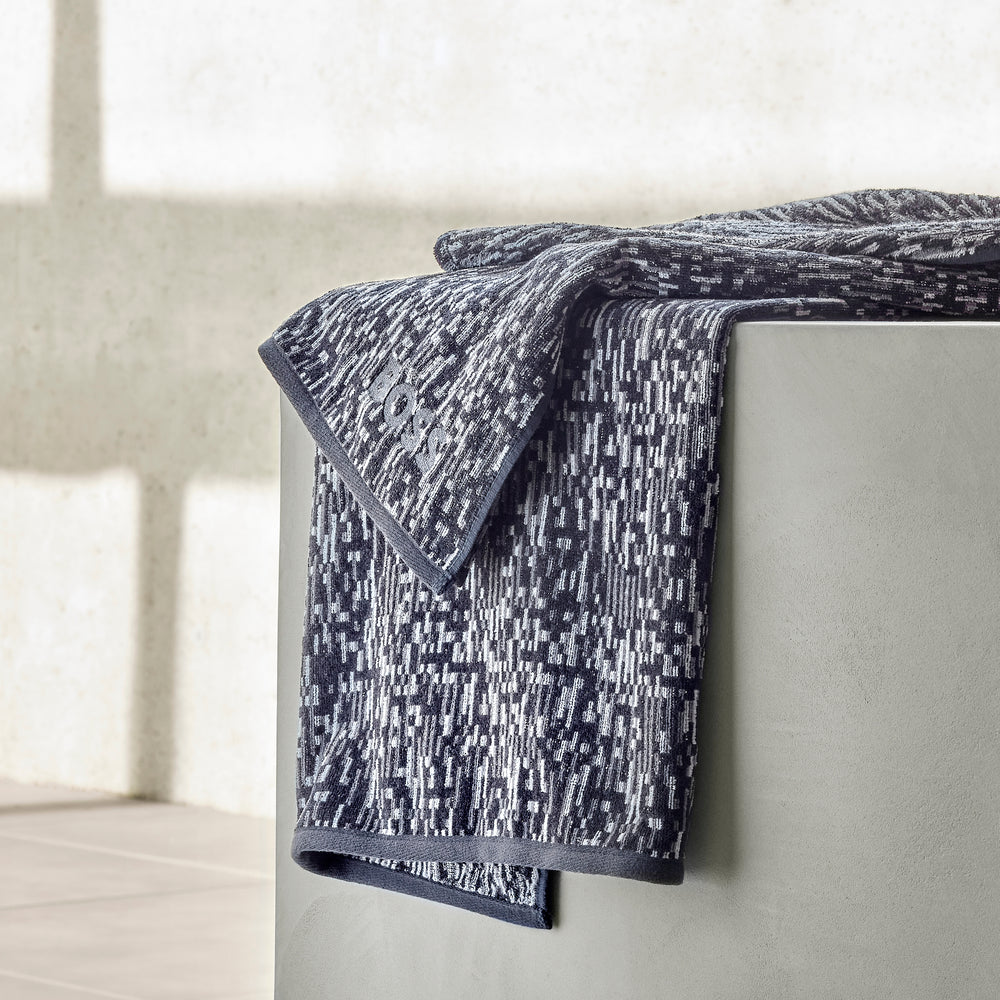 Hugo Boss - Melli 450 GSM 100% Organic Cotton with Satin Border (Grey)