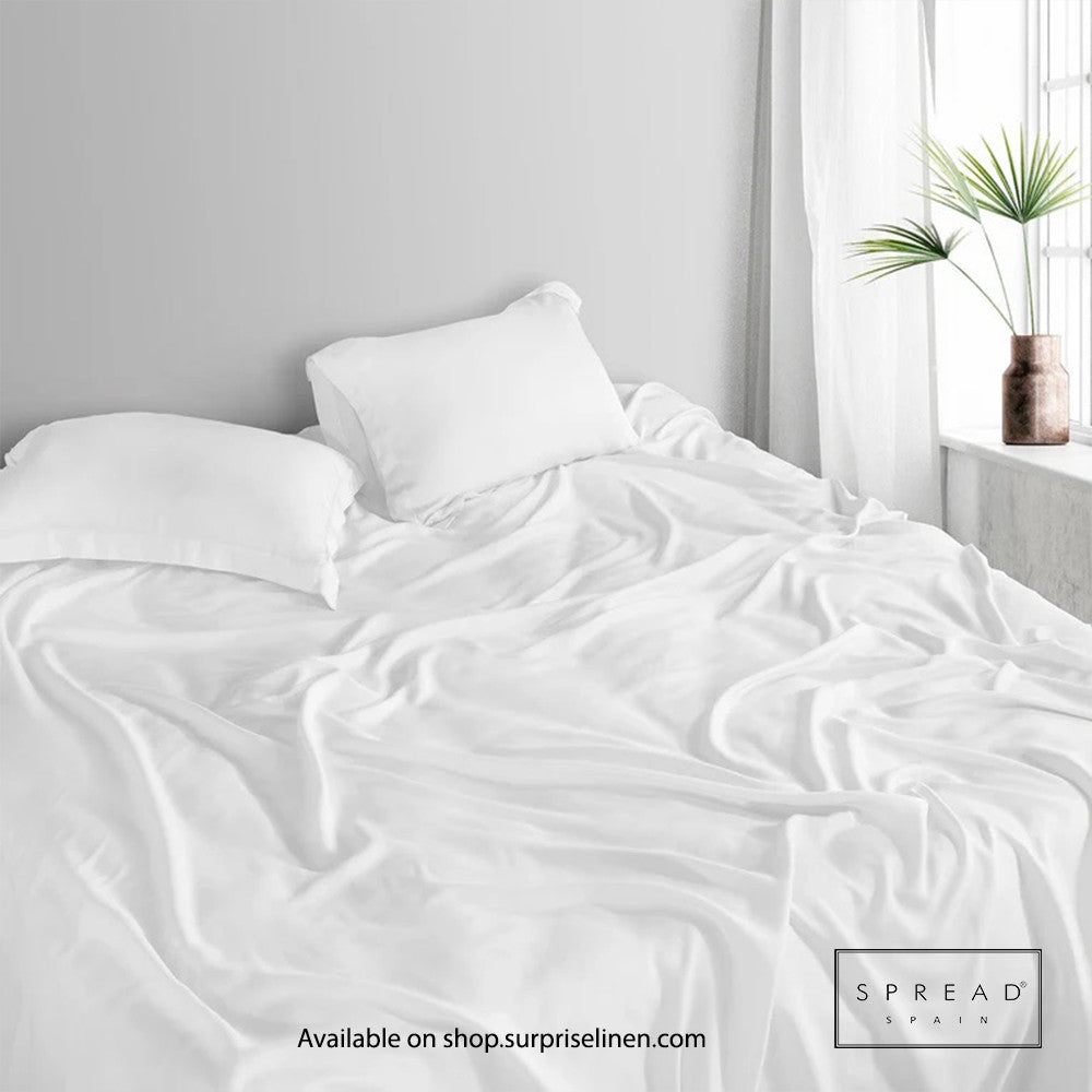 Spread Spain - Bamboo Performance Collection Premium Bedding Set (White)
