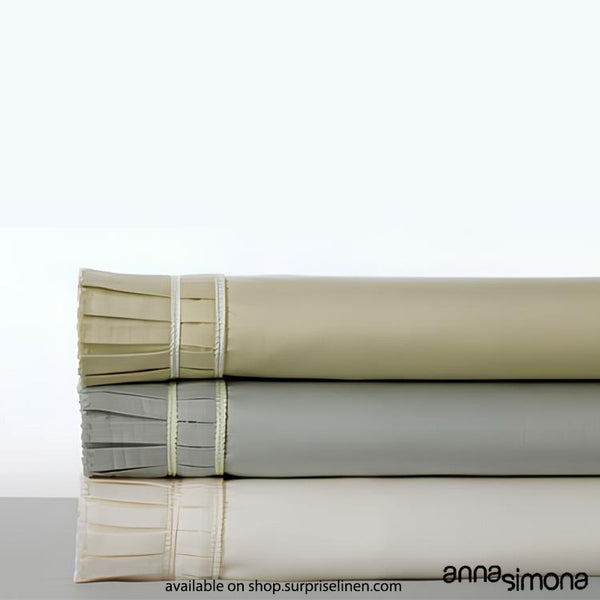 Anna Simona - Oxford Bedsheet Set (Off White)