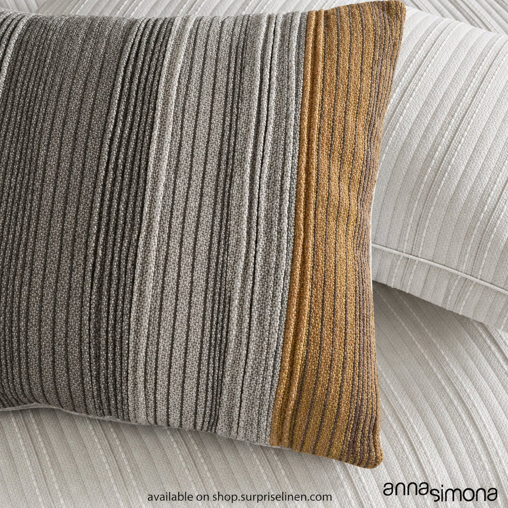 Anna Simona - Cassa 7 Pcs Duvet Ensemble Set (Grey)