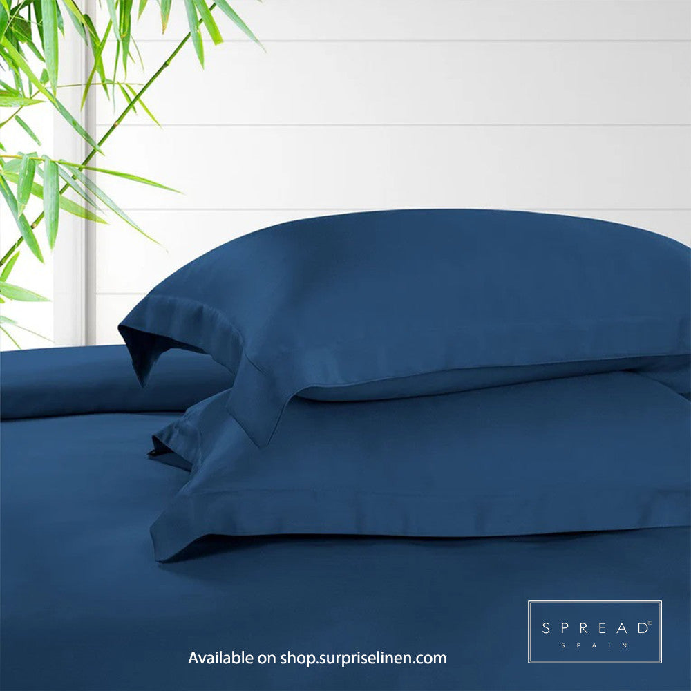Spread Spain - Bamboo Performance Collection Premium Bedding Set (Ink Blue)