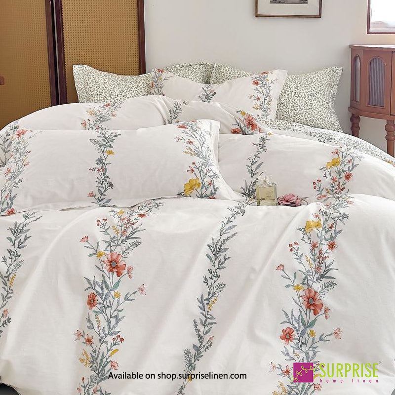 Coastal Check Navy Blue four-piece comforter set