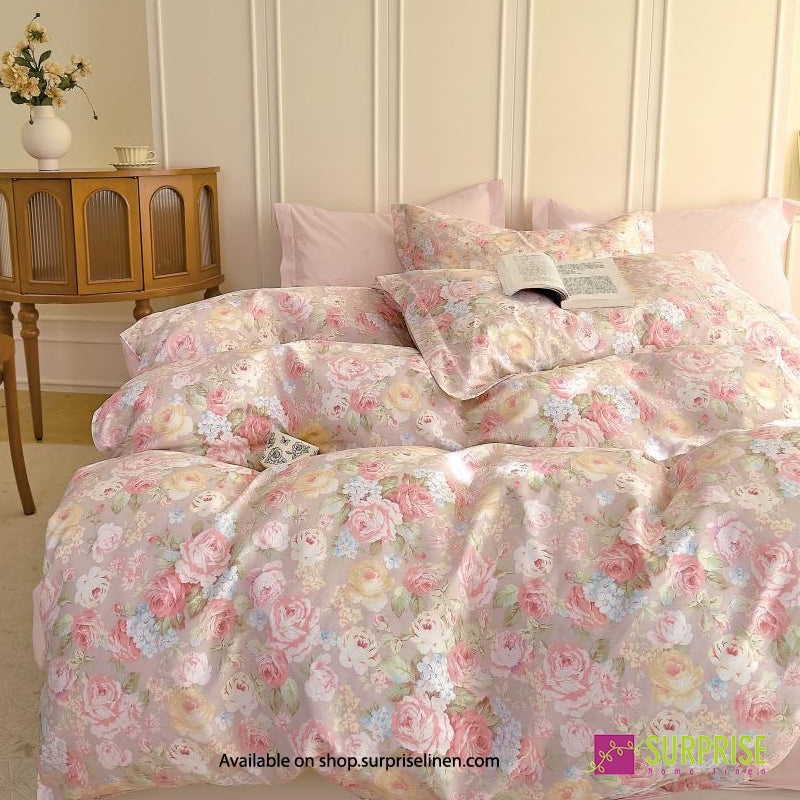 Spring Canopy Sage Green four-piece comforter set
