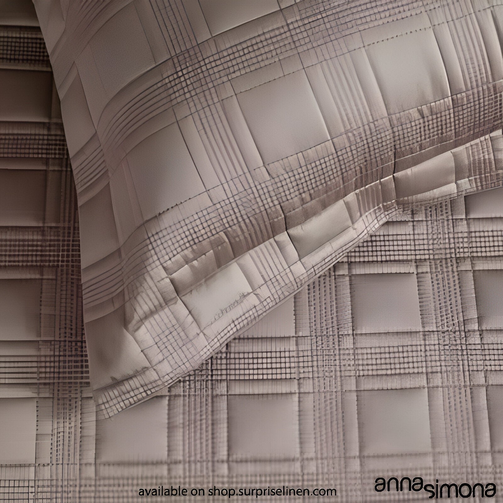 Anna Simona - Guild 3 Pcs 400 TC Fine Cotton Satin Bed Cover Set (Sand)