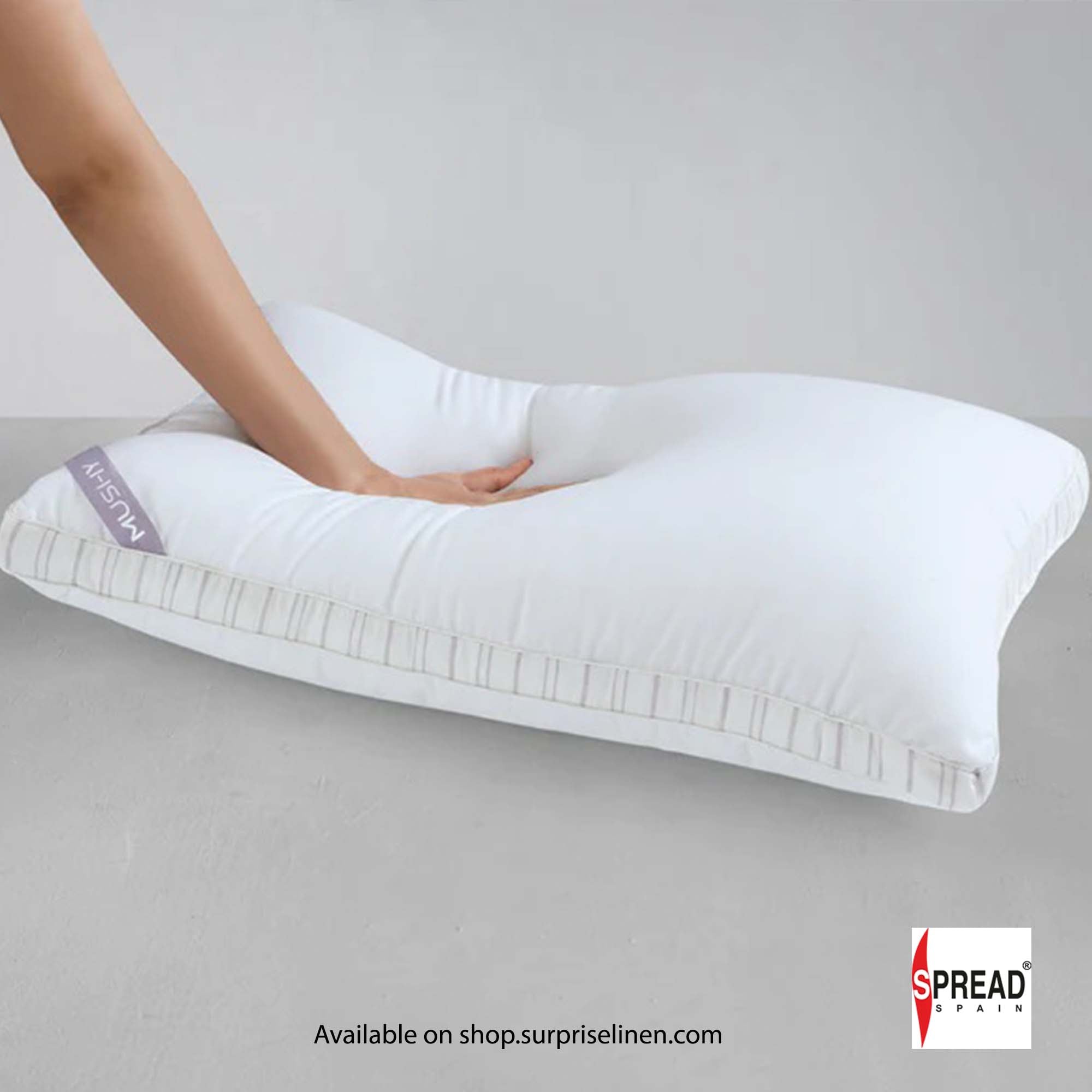 Spread Spain - Natural White Mushy Pillow