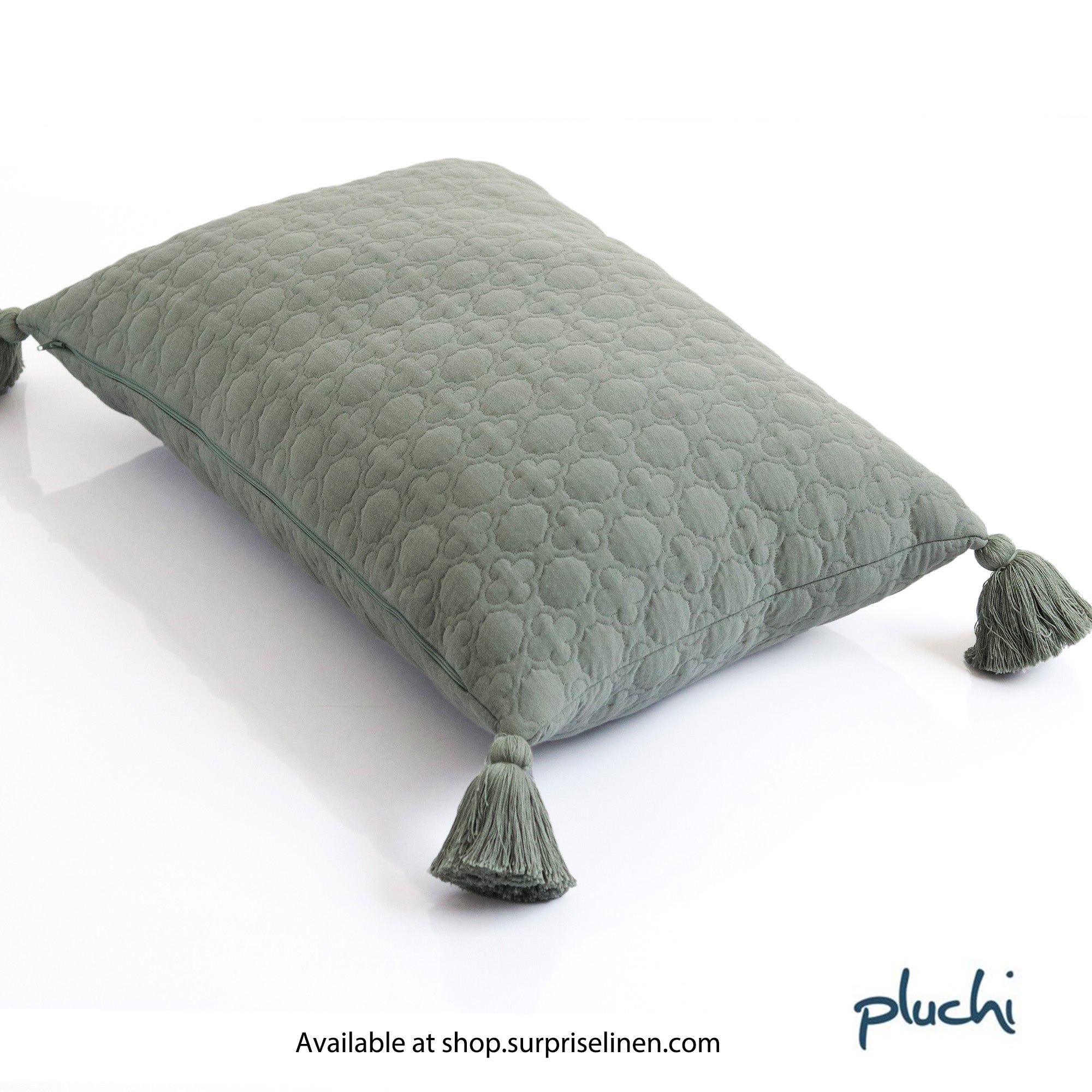 Pluchi - Bubbly Collection 3 Pcs Bedcover Set (Ryegrass)