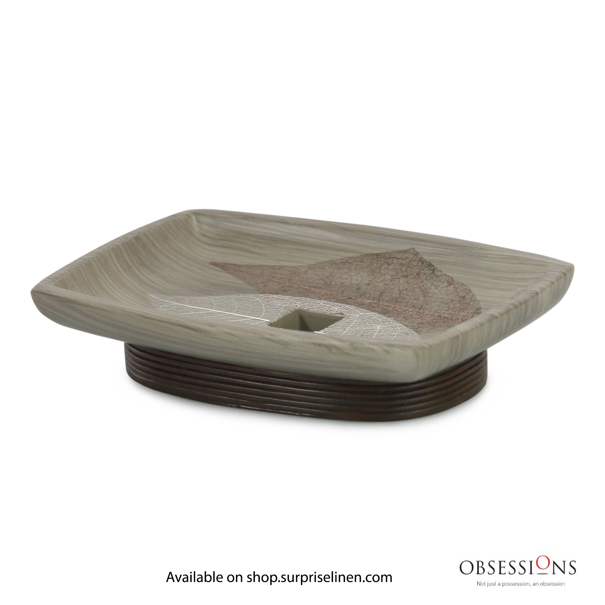 Obsessions - Alvina Collection Luxury Bathroom Accessory Set (Ashen Grey)