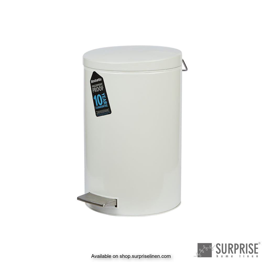 Surprise Home - Brabantia 12 Litre Dust Bin (White)