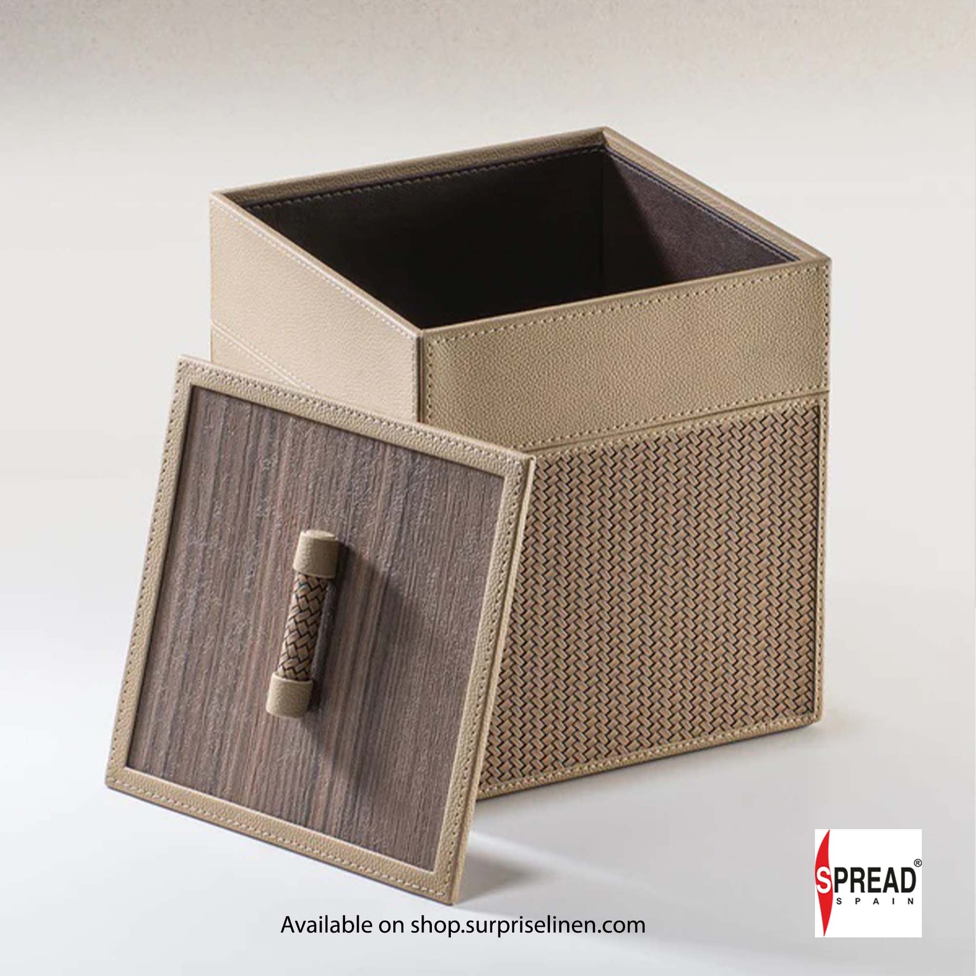 Spread Spain - Riggiani Collection Dustbin (Porridge)