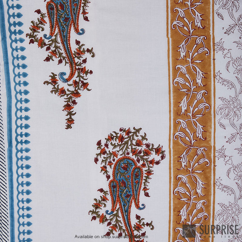 Surprise Home - Mughal Print Dohar (Blue)