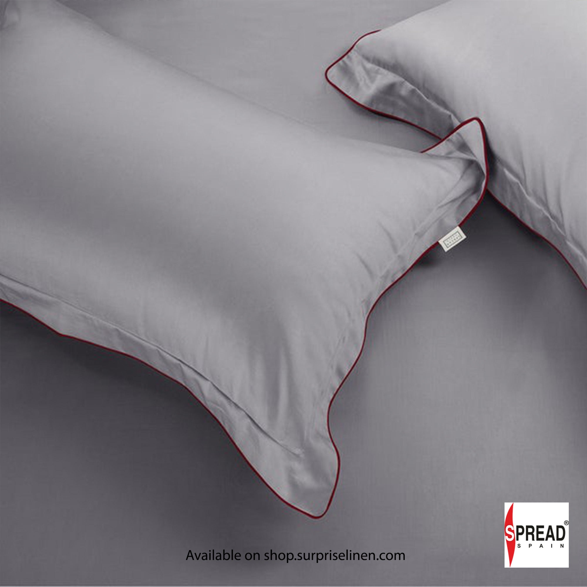 Spread Spain - The Italian Collection 500 Thread Count Cotton Bedsheet Set (Slate)