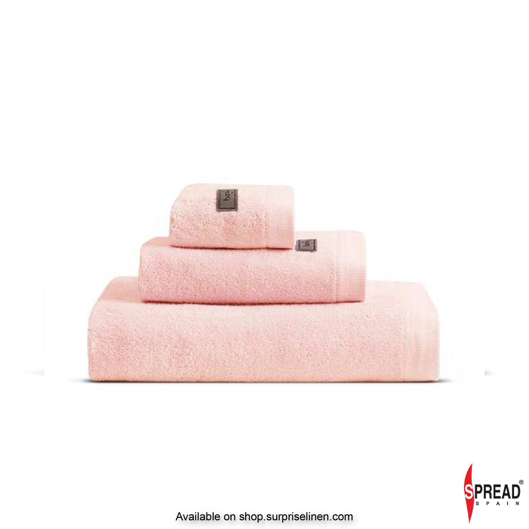 Spread Spain - High Absorbent & Super Soft 360 GSM Japanese Bamboo Towels (Peach)