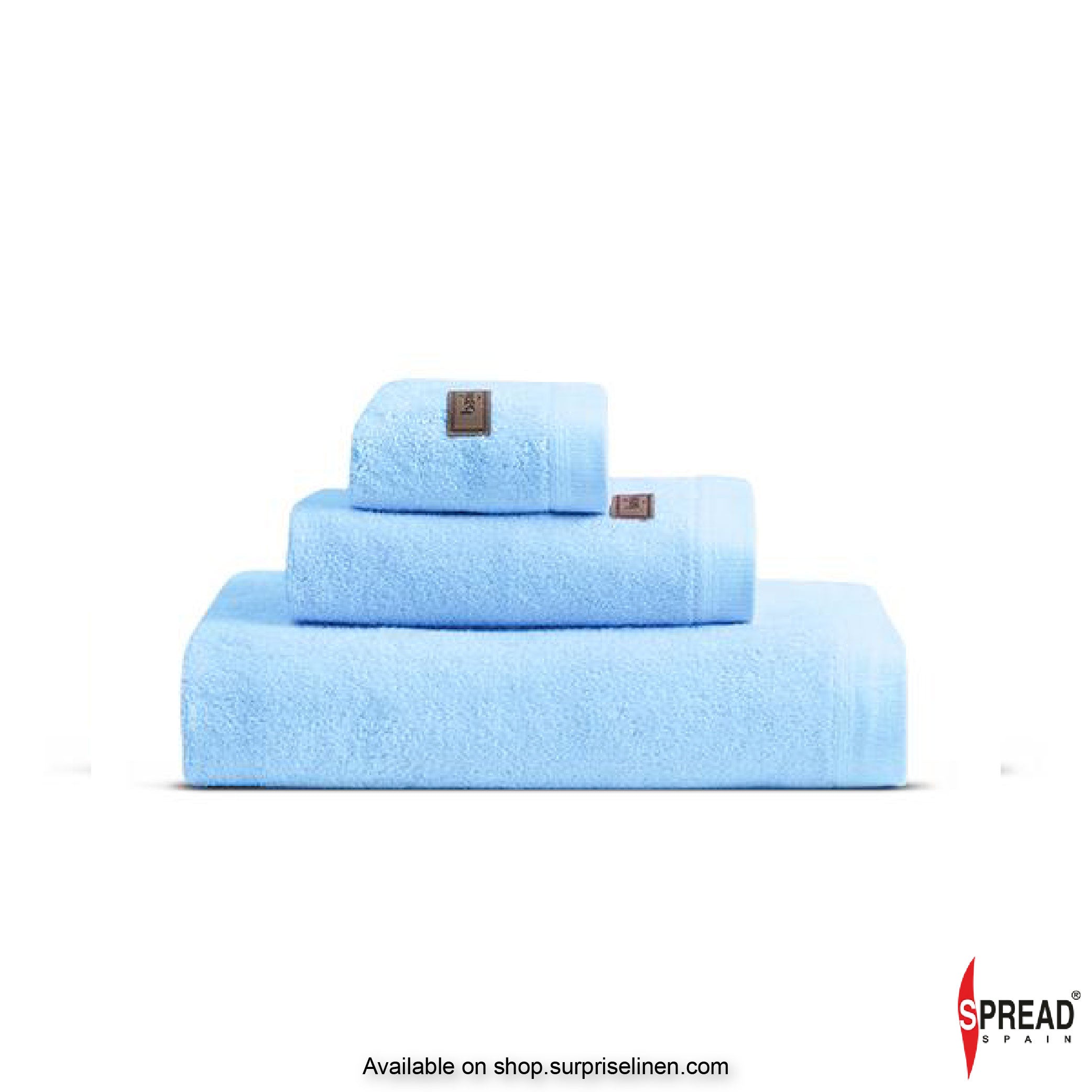 Spread Spain - Quick Dry, High Absorbent & Super Soft Japanese Bamboo Towels (Sky Blue)
